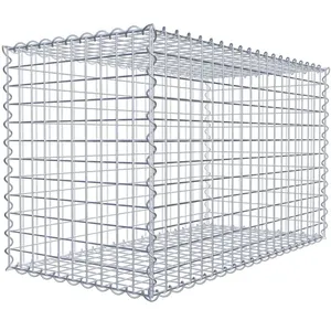 GABIONA Gabion 100 cm x 60 cm x 50 cm (L x H x P), maille 5 cm x 5 cm, spirale