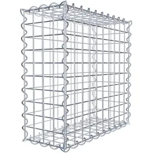 GABIONA Gabion 50 cm x 50 cm x 20 cm (L x H x P), mailles 5 cm x 5 cm, spirale