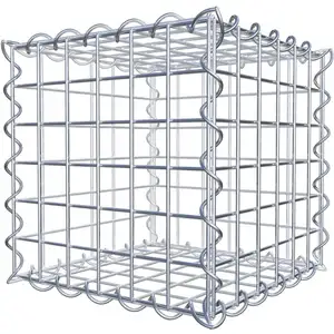 GABIONA Gabion 30 cm x 30 cm x 30 cm (L x H x P), maille 5 cm x 5 cm, spirale