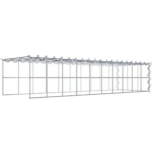Gabion sur toile type 4 100 cm x 20 cm x 30 cm (L x H x P), maille 10 cm x 10 cm, spirale
