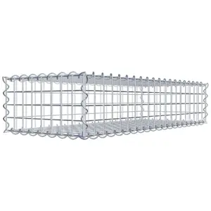 Gabiona Gabion 100 cm x 20 cm x 40 cm (L x H x P), maille 5 cm x 5 cm, spirale