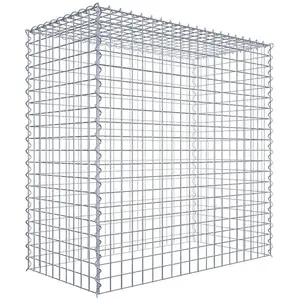 Gabiona Gabion sur toile type 3 100 cm x 100 cm x 50 cm (L x H x P), maille 5 cm x 5 cm, spirale