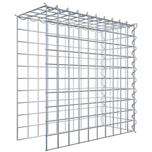 Gabion sur toile type 4 50 cm x 50 cm x 20 cm (L x H x P), maille 5 cm x 5 cm, spirale
