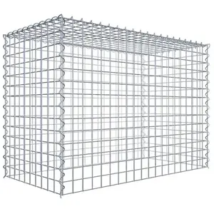 Gabiona Gabion sur toile type 3 100 cm x 70 cm x 50 cm (L x H x P), maille 5 cm x 5 cm, spirale