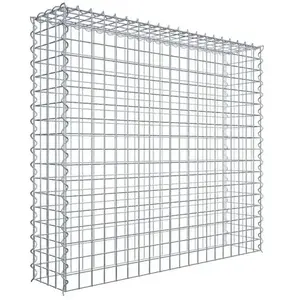 Gabiona Gabion sur toile type 3 100 cm x 90 cm x 20 cm (L x H x P), maille 5 cm x 5 cm, spirale