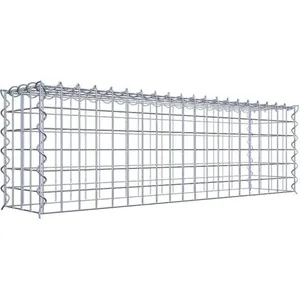Gabion sur toile type 3 100 cm x 30 cm x 20 cm (L x H x P), maille 5 cm x 5 cm, spirale pas cher
