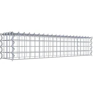 GABIONA Gabion sur toile type 3 100 cm x 20 cm x 20 cm (L x H x P), maille 5 cm x 5 cm, spirale