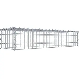 GABIONA Gabion sur toile type 3 100 cm x 20 cm x 30 cm (L x H x P), maille 5 cm x 5 cm, spirale