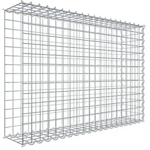 Gabiona Gabion sur toile type 2 100 cm x 70 cm x 20 cm (L x H x P), maille 5 cm x 5 cm, spirale pas cher