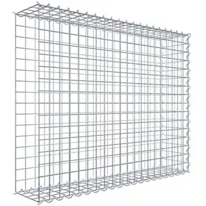 Gabion sur toile type 2 100 cm x 80 cm x 20 cm (L x H x P), maille 5 cm x 5 cm, spirale pas cher