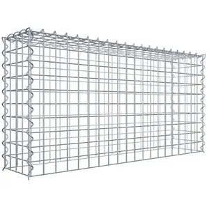 Gabiona Gabion sur toile type 3 100 cm x 50 cm x 20 cm (L x H x P), maille 5 cm x 5 cm, spirale pas cher