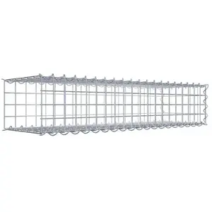 Gabiona Gabion sur toile type 2 100 cm x 20 cm x 30 cm (L x H x P), maille 5 cm x 5 cm, spirale pas cher