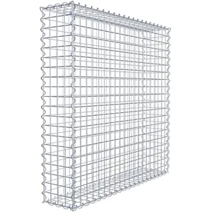 GABIONA Gabion Haute Qualité - Longueur 100 x Hauteur 100 x Epaisseur 20 cm - Mailles Carrées 5 x 5 cm - GabionDeco® Made in Germany