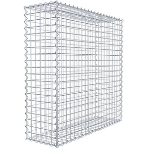 Gabion 100 cm x 100 cm x 30 cm (L x H x P), maille 5 cm x 5 cm, spirale pas cher