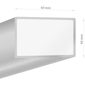 Gabiondeco - Poteau de cloture 4 x 6 cm - Longueur : 100 cm - Made in Germany