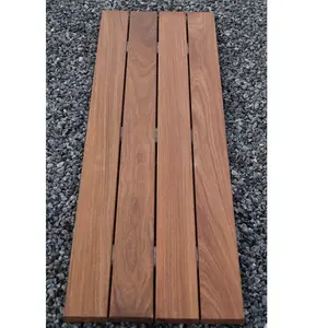 Gabiondeco - Support de banc court cumaru 30 cm - Made in Germany