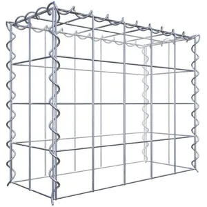 Gabion sur toile type 3 50 cm x 40 cm x 20 cm (L x H x P), maille 10 cm x 10 cm, spirale