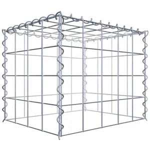 Gabion sur toile type 3 50 cm x 40 cm x 40 cm (L x H x P), maille 10 cm x 10 cm, spirale pas cher