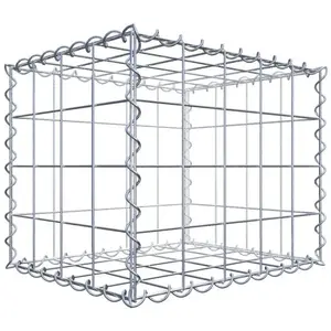 Gabiona - Gabiondeco - Gabion 50 cm x 40 cm x 40 cm (l x h x p). maill... pas cher