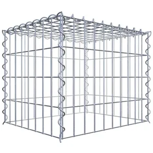 Gabiona - Gabiondeco - Gabion à monter en hauteur 50 cm x 40 cm x 40 c... pas cher