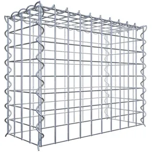 Gabiona - Gabiondeco - Gabion à monter en hauteur 50 cm x 40 cm x 20 c...