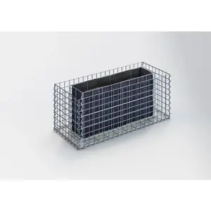 Carré de lit surélevé 100 cm x 40 cm x 40 cm (L x H x P), maillage 5 x 5 cm, épaisseur de paroi 10 cm pas cher