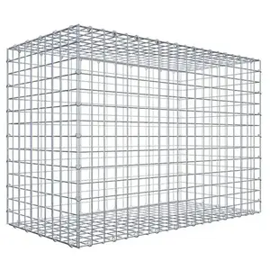 Gabiona Gabion 100 cm x 70 cm x 50 cm (L x H x P), maille 5 cm x 5 cm, anneau en C