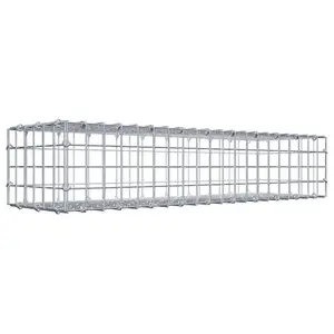 Gabiona Gabion 100 cm x 20 cm x 30 cm (L x H x P), maille 5 cm x 5 cm, anneau en C