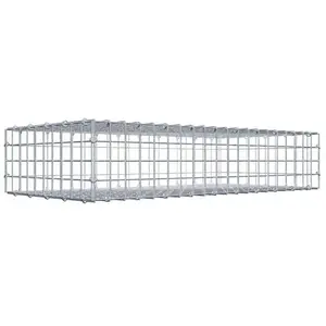 Gabiona Gabion 100 cm x 20 cm x 50 cm (L x H x P), maille 5 cm x 5 cm, anneau en C