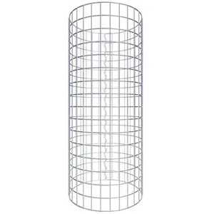Gabiona Colonne de gabions d'environ 47 cm de diamètre, 80 cm de hauteur, maillage 5 cm x 5 cm pas cher