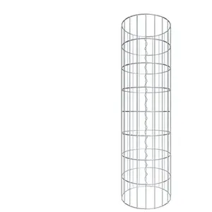 Gabiona Colonne de gabions d'environ 32 cm de diamètre, 80 cm de hauteur, maillage 5 cm x 10 cm pas cher