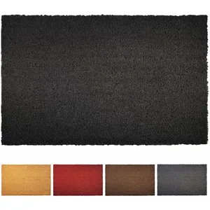 CASA PURA Paillasson en Fibres de Noix de Coco Noir 17 mm 50 x 80 cm