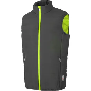 Gilet de travail Matelassé Moon Würth MODYF Anthracite/Lime S pas cher
