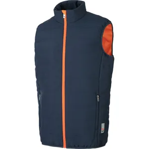WüRTH MODYF Gilet de travail Matelassé Moon Marine/Orange - Taille 4XL pas cher