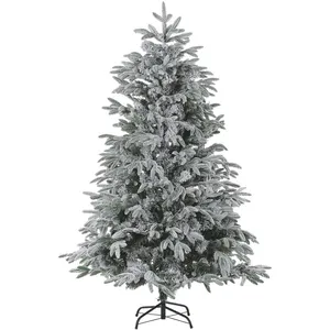 Comparateur de prix : BELIANI Sapin de noël recouvert de neige artificielle 210 cm