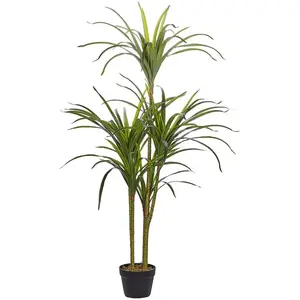 Beliani Plante artificielle avec pot 147 cm DRACAENA ANITAVendu parcarrefour