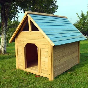 Chenil niche pour chien niche pour chien en bois, 95 cm - Melko pas cher