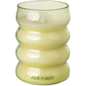 AVA & MAY Bougie parfumée - Botanical Blush - Patchouli & thé vert - 250 g pas cher