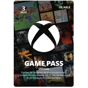 EPAY DIGITAL Code de téléchargement Xbox Game Pass Ultimate 3 mois d’abonnement pas cher