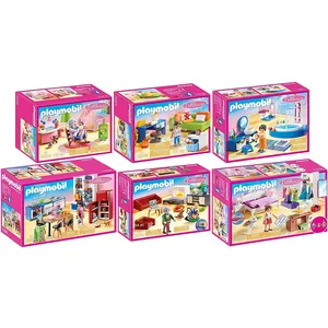 Comparateur de prix : PLAYMOBIL Dollhouse   70206+70207+70208+70209+ 70206-07-08-09-10-11 Multicolore