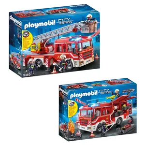 Comparateur de prix : City action - set de 2 boîtes playmobil sur le thème des pompiers