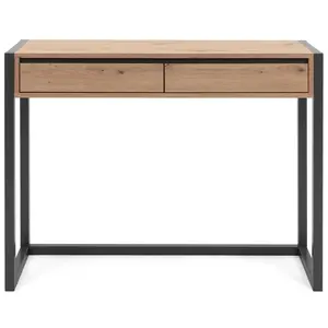 Comparateur de prix : Finori Table console Denver 44 Chêne artisanal et gris anthracite