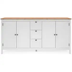 ARGONAUTA Buffet CALAIS W coloris blanc pas cher