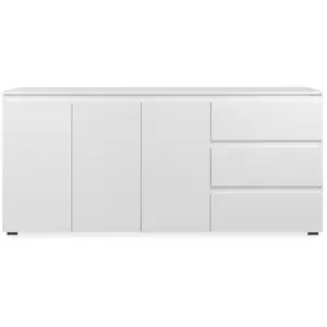 Buffet 3 portes 3 tiroirs et 2 étagères - L178,5 x H80 cm - Calicosy