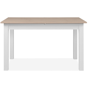 Table 140 cm avec allonge NOHMA pas cher