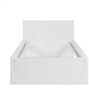 Lit simple 90x200 cm VANCOUVER pas cher
