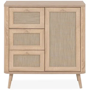 Calicosy Buffet 1 porte MALAYA coloris bois clair pas cher