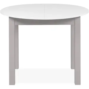 Table 100 cm avec allonge NOHMA pas cher