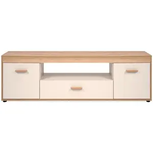 Meuble TV Bas à poser 160 cm pas cher