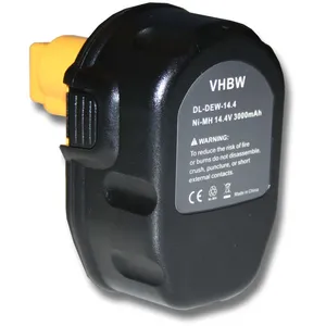 VHBW Dewalt DC9091 Batterie Ni-MH 3000mAh - 14.4V pas cher